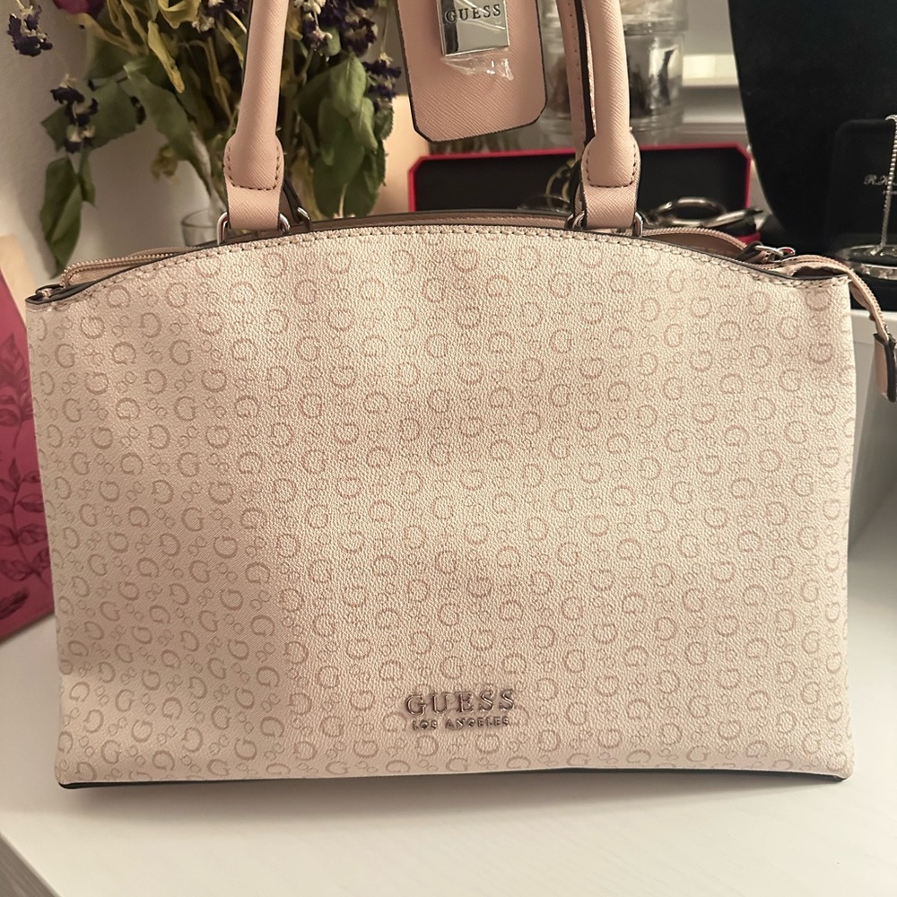 GUESS Women's Cream Handbag